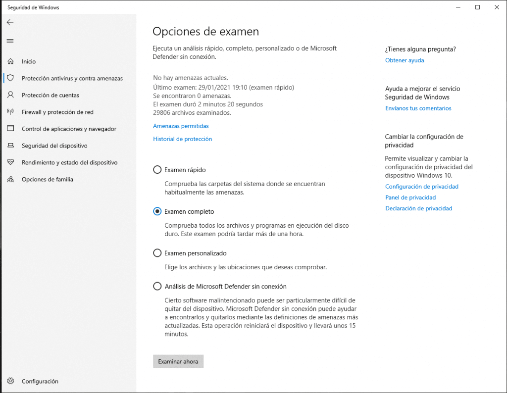 opciones-de-examen-windows-defender-1024x794-1 • Blog de informática y reparación de pc y notebook