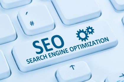 SEO Search Engine Optimization websites internet blue computer keyboard • Blog WaltosTech | Reparación de PC y Notebook en Maldonado