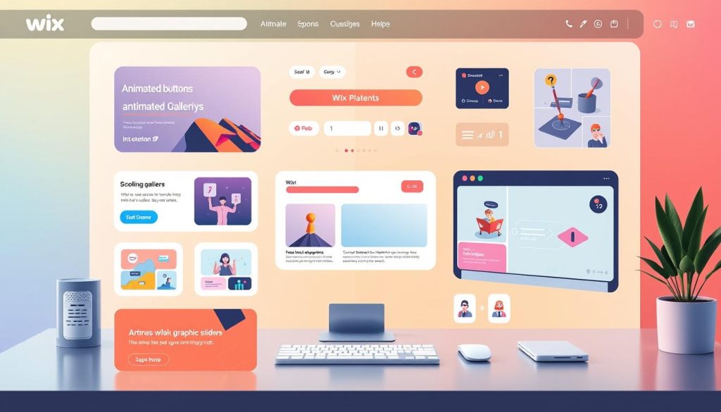 Elementos interactivos Wix Elementos interactivos Wix