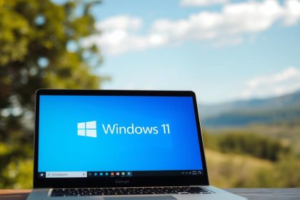 A-clean-well-organized-Windows-1011-desktop-with-a-focus-on-the-startup-process-In-the • Blog WaltosTech | Reparación de PC y Notebook en Maldonado A clean, well-organized Windows 10/11 desktop with a focus on the startup process. In the foreground, a laptop or desktop computer displays the Windows logo and startup animation, bathed in a soft, warm light. The background features a blurred, natural landscape with lush greenery and a clear blue sky, conveying a sense of tranquility and productivity. The overall composition emphasizes efficiency, minimalism, and the user's ability to optimize their Windows experience for a smooth and seamless startup. The lighting and angles create depth and dimensionality, showcasing the refined and streamlined nature of the Windows operating system.