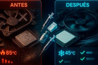 cambio-pasta-termica-notebook-seca-agrietada-antes-despues • Blog WaltosTech | Reparación de PC y Notebook en Maldonado cambio-pasta-termica-notebook-seca-agrietada-antes-despues