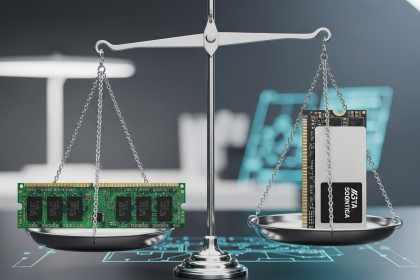 comparativa visual módulo de RAM vs SSD • Blog WaltosTech | Reparación de PC y Notebook en Maldonado ram-vs-ssd-que-comprar-notebook-lenta