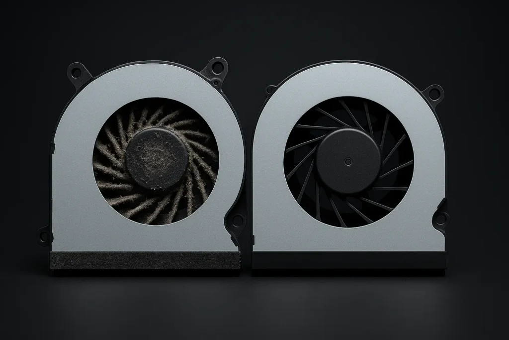 limpieza ventilador notebook