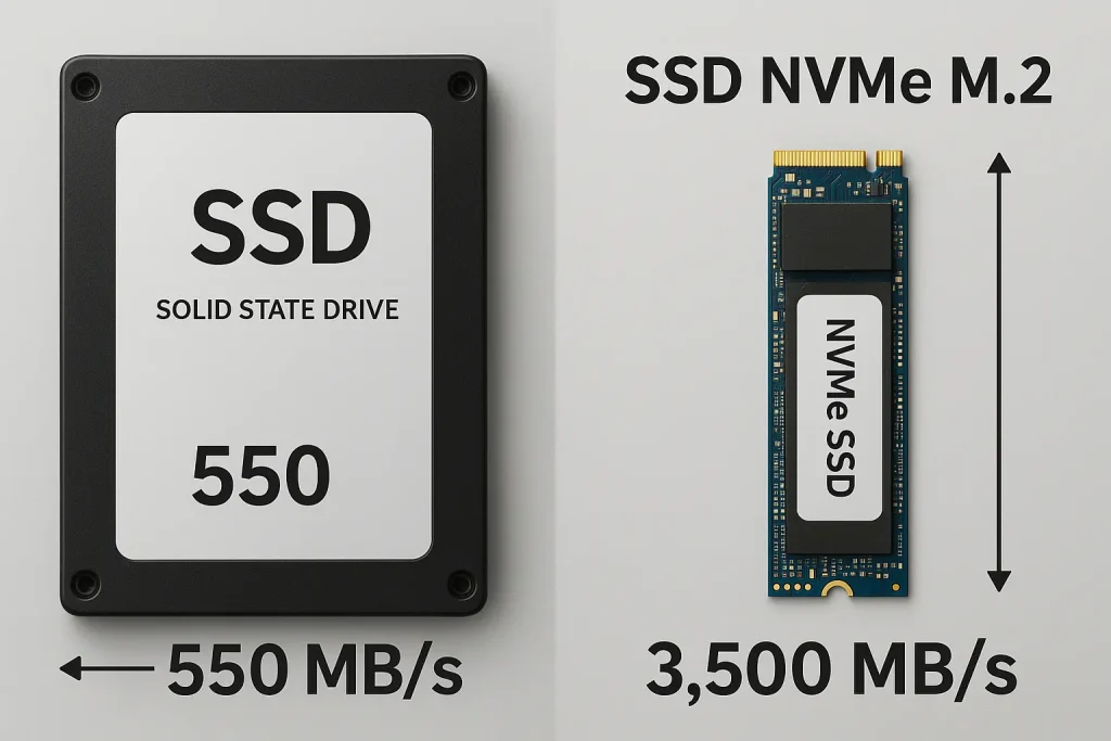 diferencia-ssd-sata-nvme-velocidad-comparacion • WaltosTech
