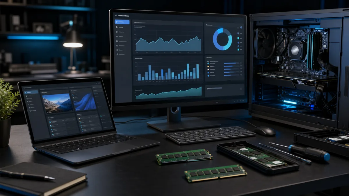 Diagnóstico del uso de memoria RAM en una PC con Windows 11
