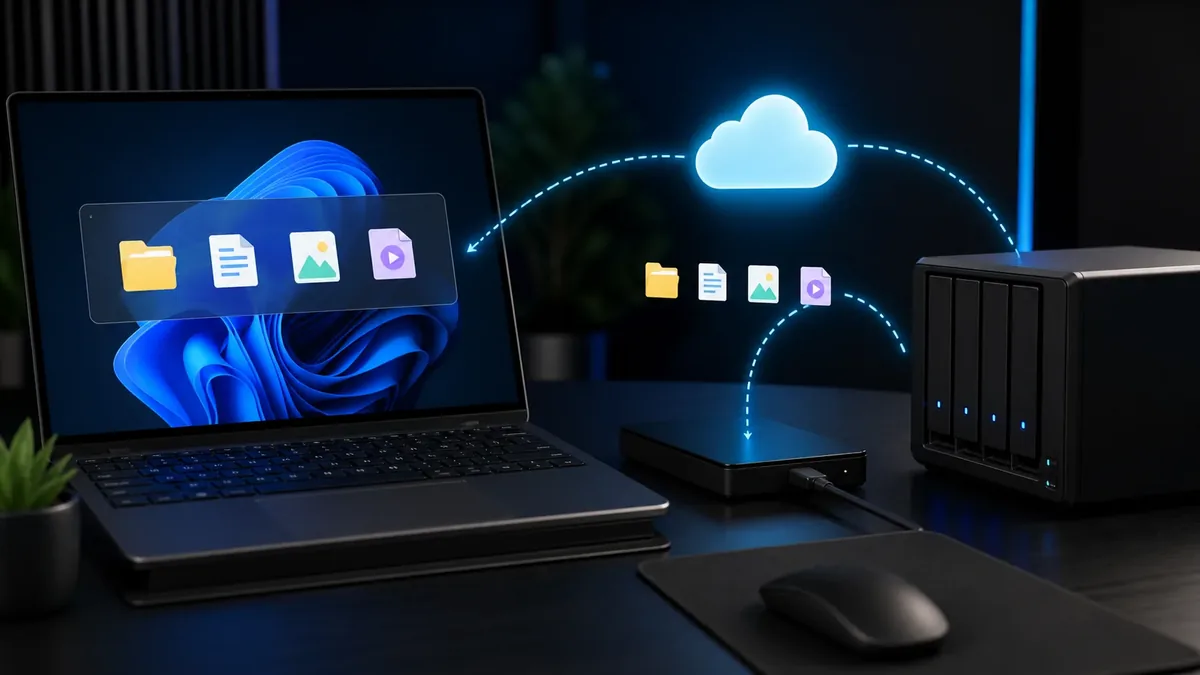 Copia de seguridad automática de archivos en Windows 11